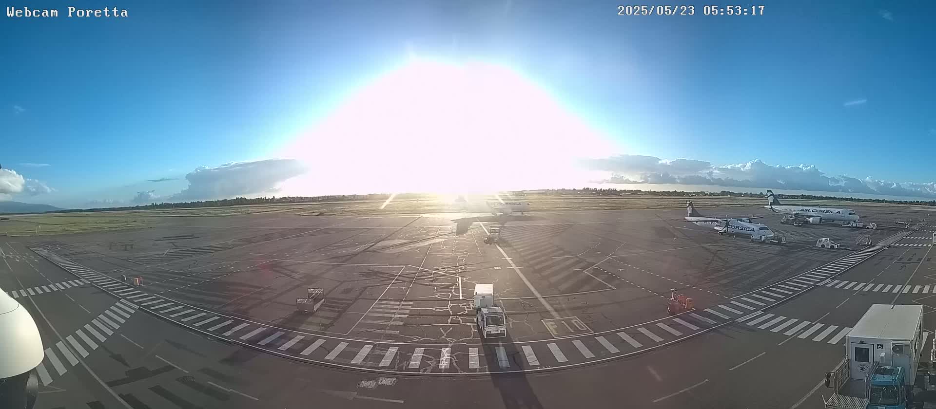 Aeroport Bastia Poretta Airport Live Cam BIA/LFKB - Bastia, Haute-Corse, Corse, France