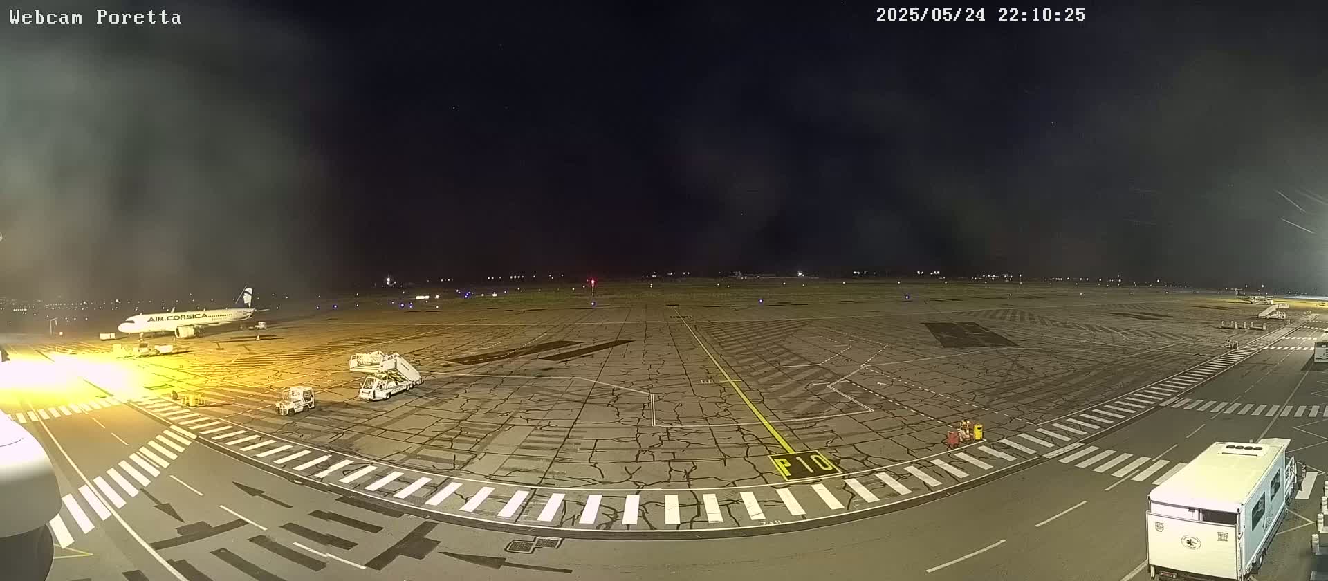 Aeroport Bastia Poretta Airport Live Cam BIA/LFKB - Bastia, Haute-Corse, Corse, France