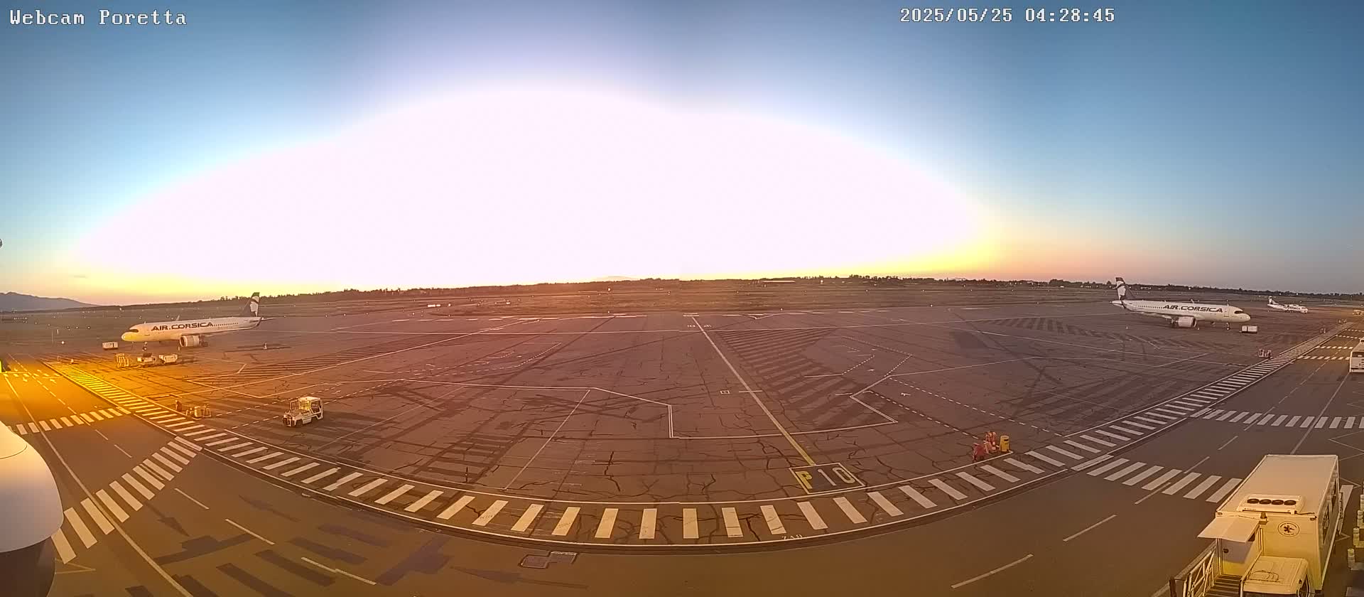 Aeroport Bastia Poretta Airport Live Cam BIA/LFKB - Bastia, Haute-Corse, Corse, France
