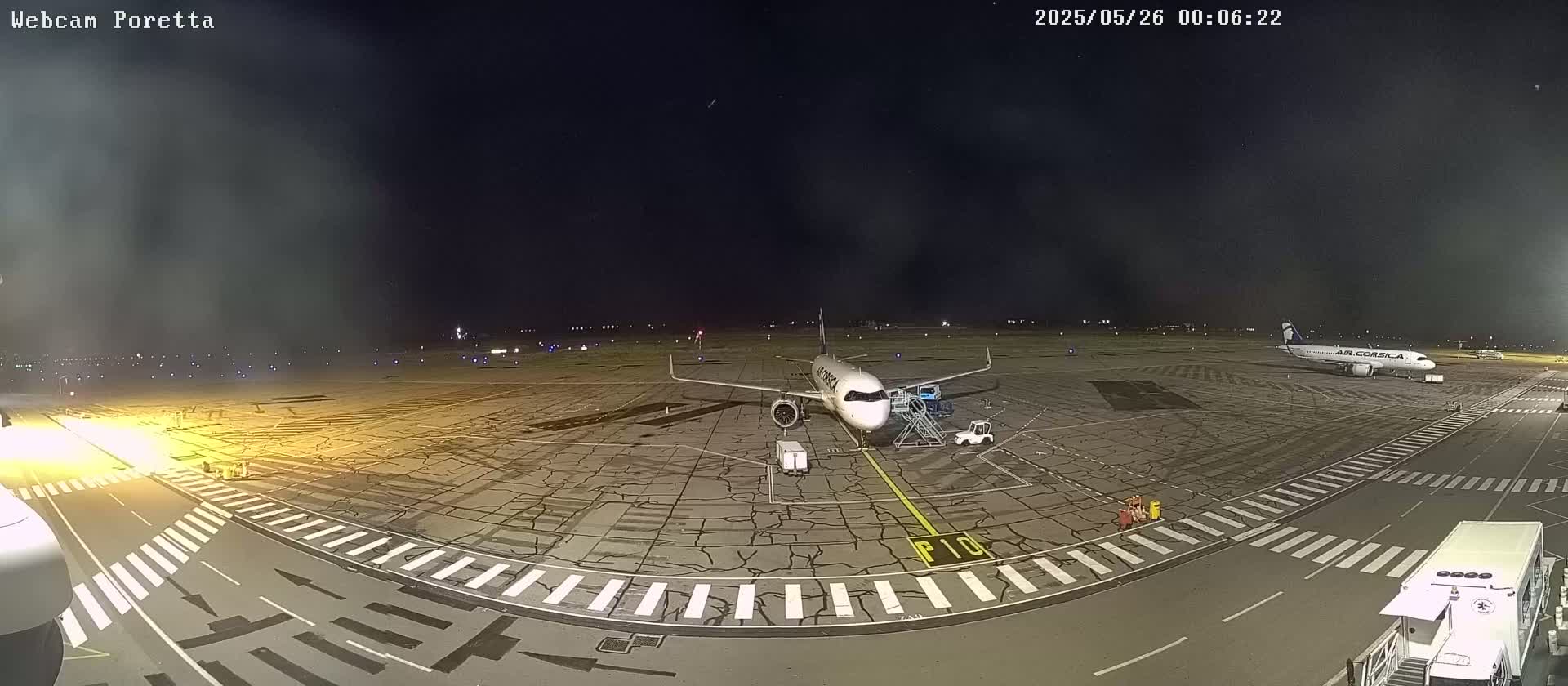 Aeroport Bastia Poretta Airport Live Cam BIA/LFKB - Bastia, Haute-Corse, Corse, France