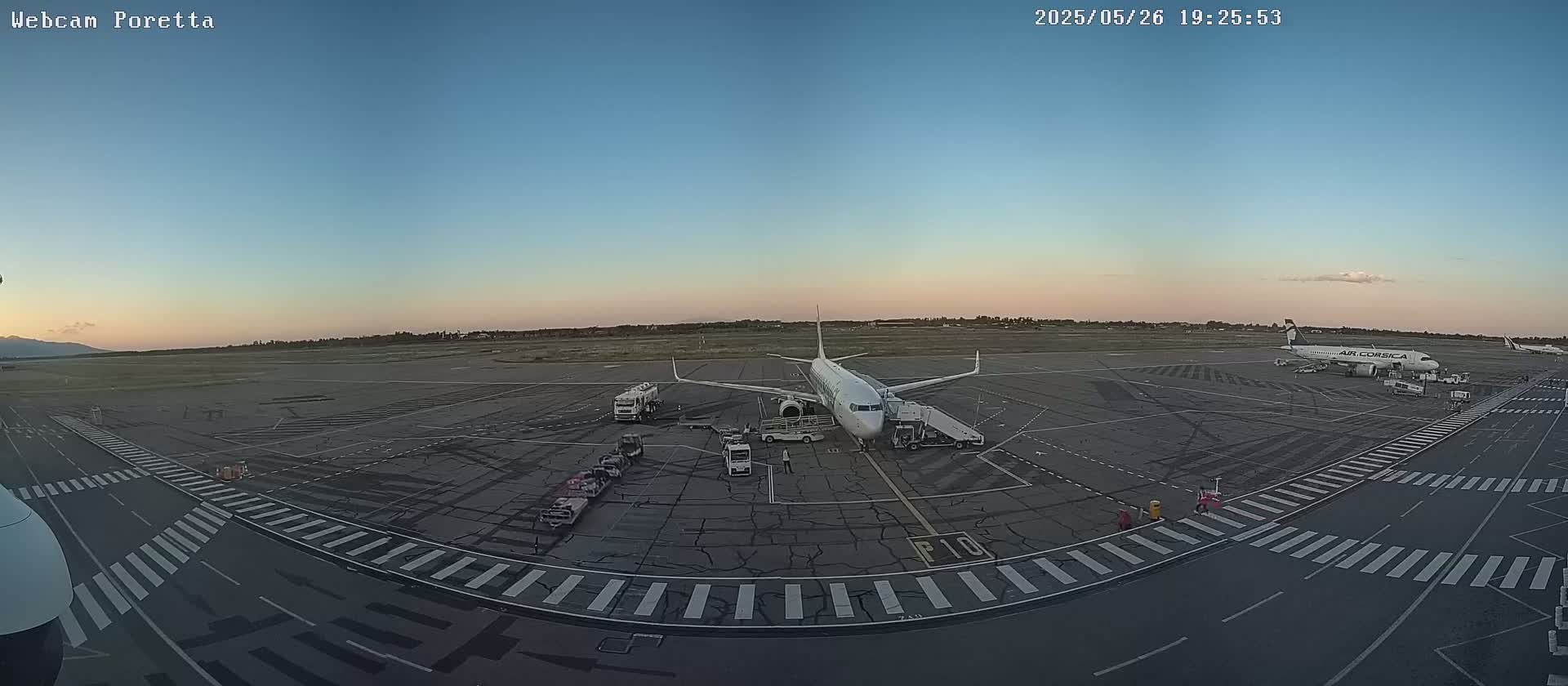 Aeroport Bastia Poretta Airport Live Cam BIA/LFKB - Bastia, Haute-Corse, Corse, France