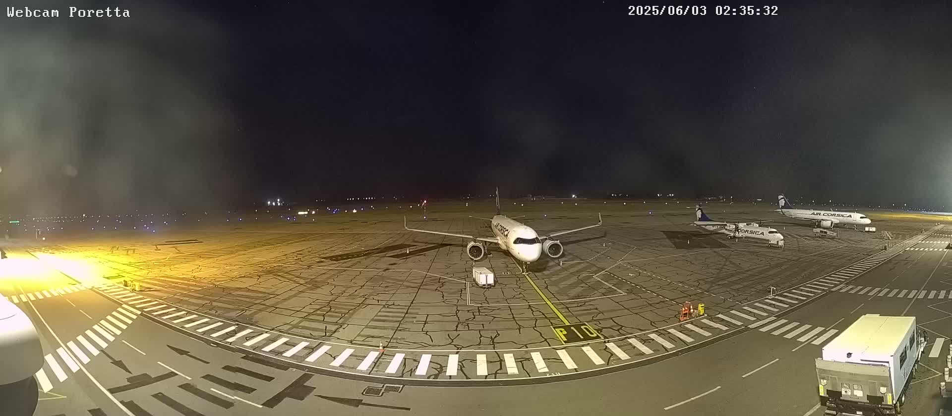 Aeroport Bastia Poretta Airport Live Cam BIA/LFKB - Bastia, Haute-Corse, Corse, France