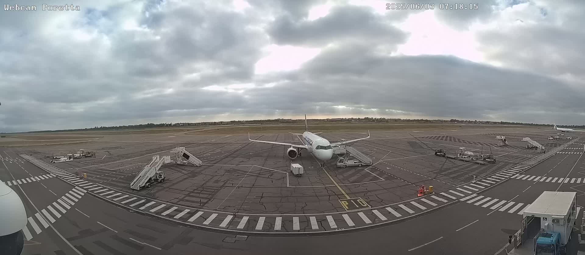 Aeroport Bastia Poretta Airport Live Cam BIA/LFKB - Bastia, Haute-Corse, Corse, France