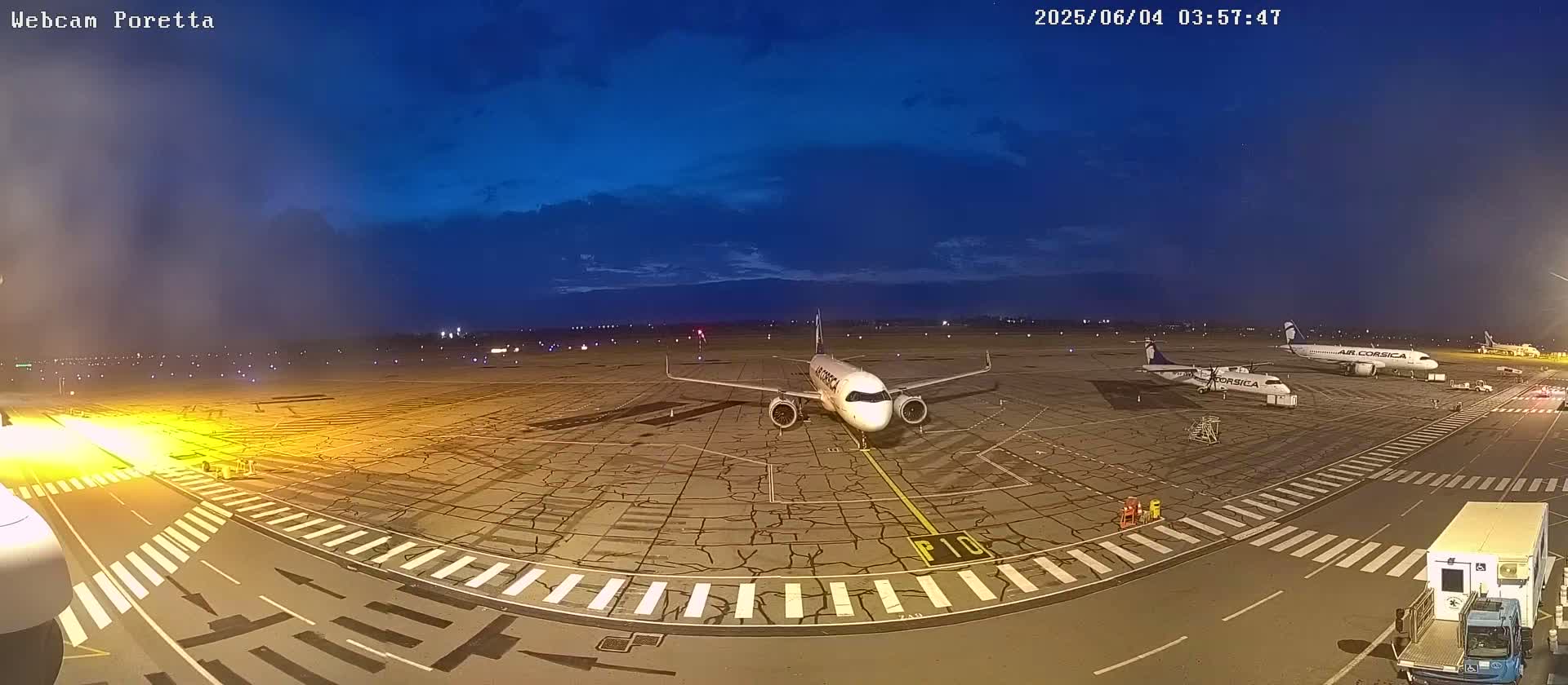 Aeroport Bastia Poretta Airport Live Cam BIA/LFKB - Bastia, Haute-Corse, Corse, France