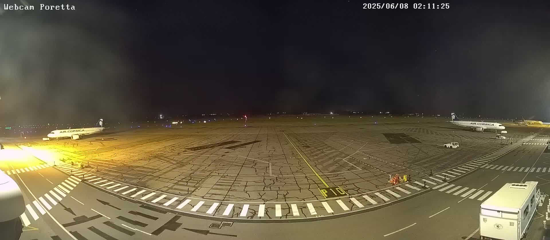 Aeroport Bastia Poretta Airport Live Cam BIA/LFKB - Bastia, Haute-Corse, Corse, France