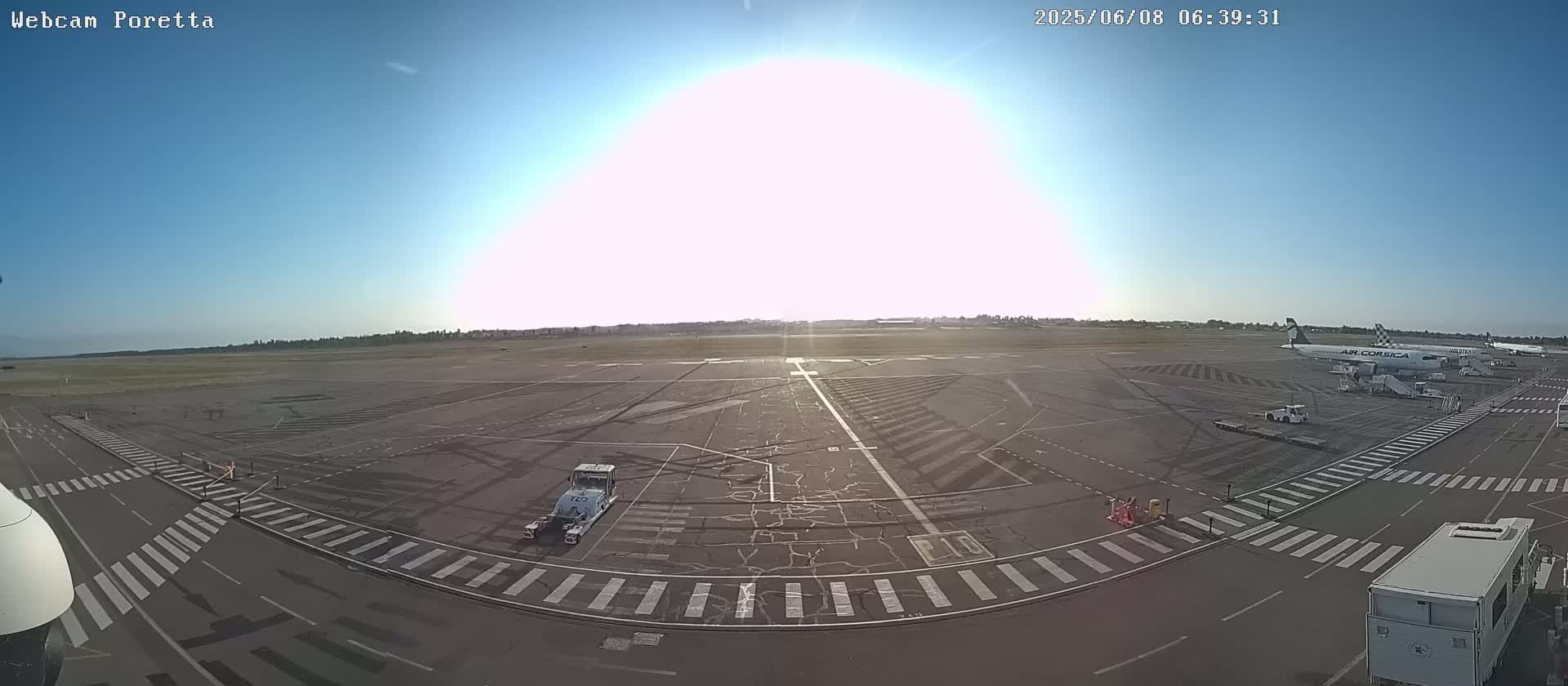 Aeroport Bastia Poretta Airport Live Cam BIA/LFKB - Bastia, Haute-Corse, Corse, France