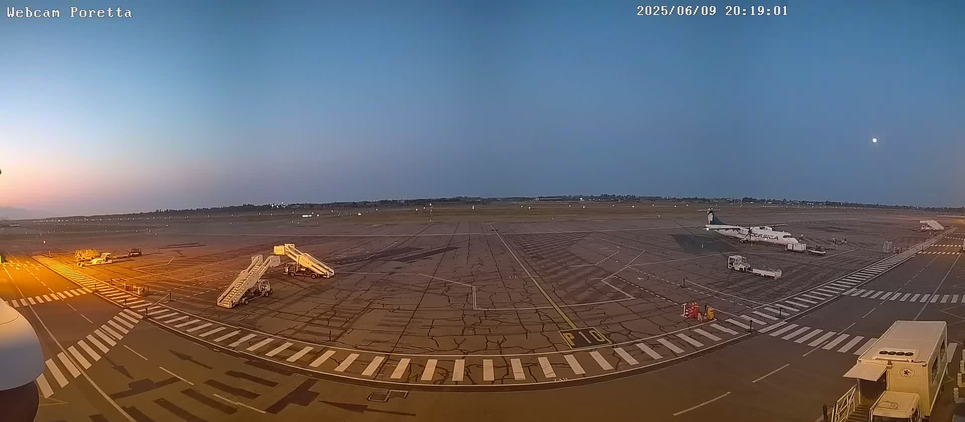 Aeroport Bastia Poretta Airport Live Cam BIA/LFKB - Bastia, Haute-Corse, Corse, France