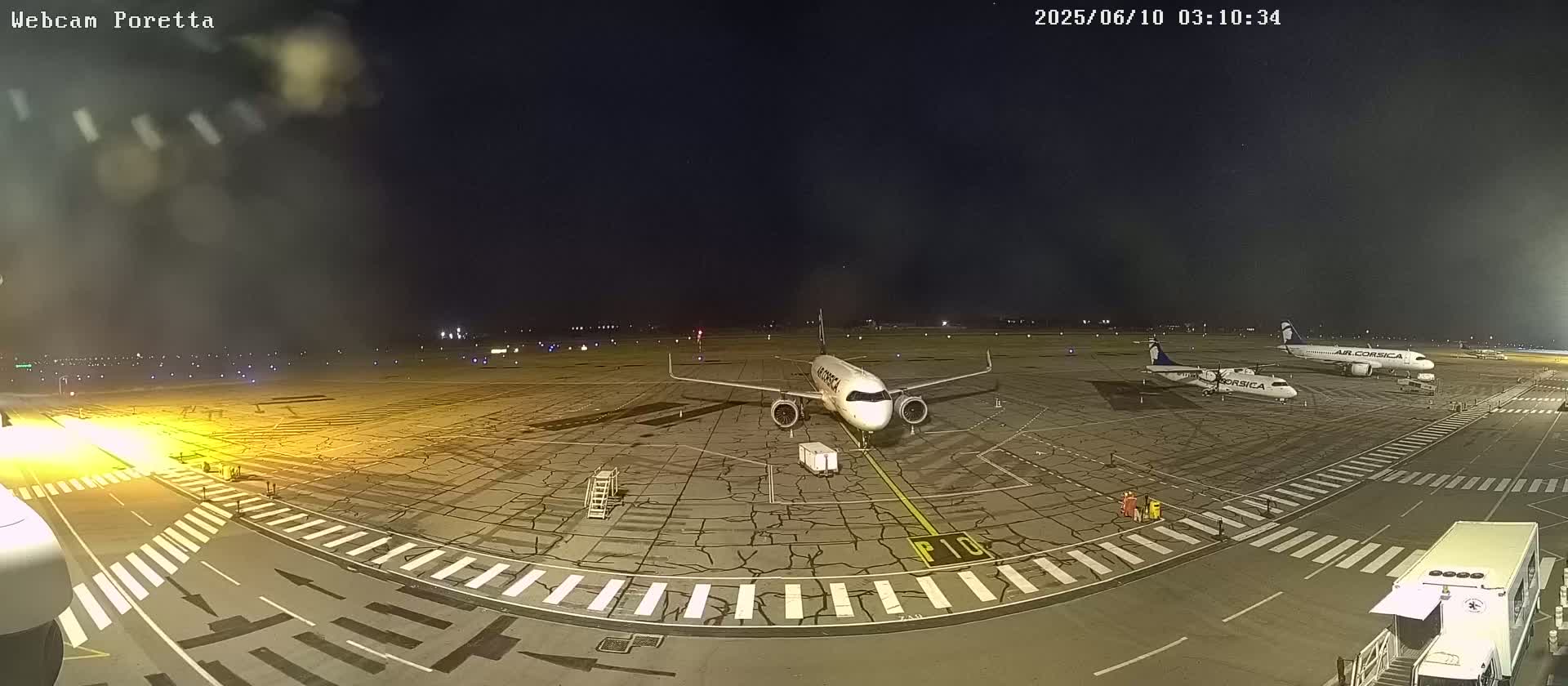 Aeroport Bastia Poretta Airport Live Cam BIA/LFKB - Bastia, Haute-Corse, Corse, France