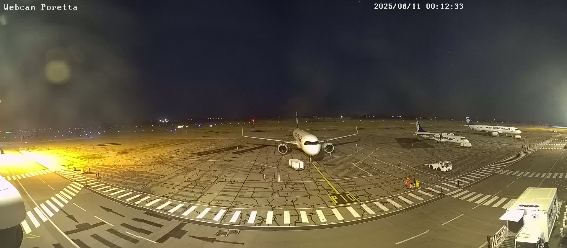 Aeroport Bastia Poretta Airport Live Cam BIA/LFKB - Bastia, Haute-Corse, Corse, France