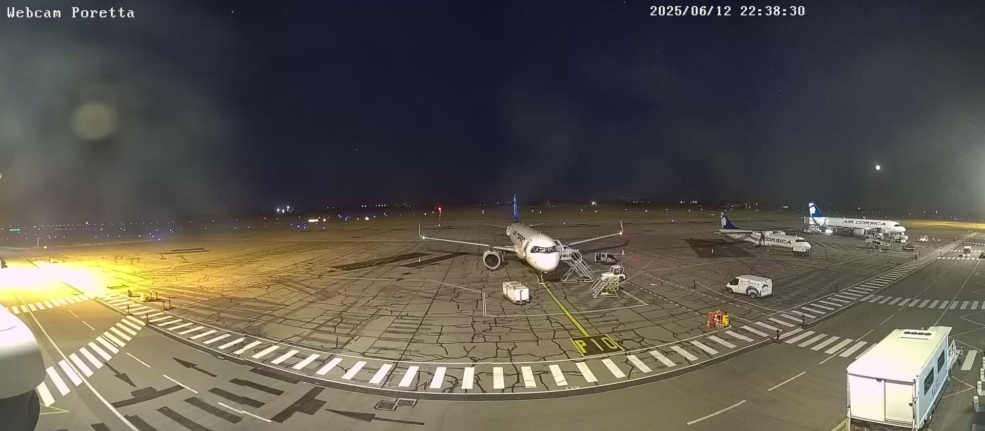 Aeroport Bastia Poretta Airport Live Cam BIA/LFKB - Bastia, Haute-Corse, Corse, France