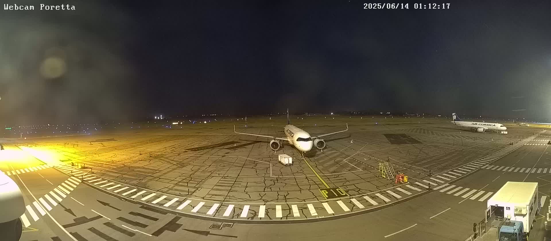 Aeroport Bastia Poretta Airport Live Cam BIA/LFKB - Bastia, Haute-Corse, Corse, France