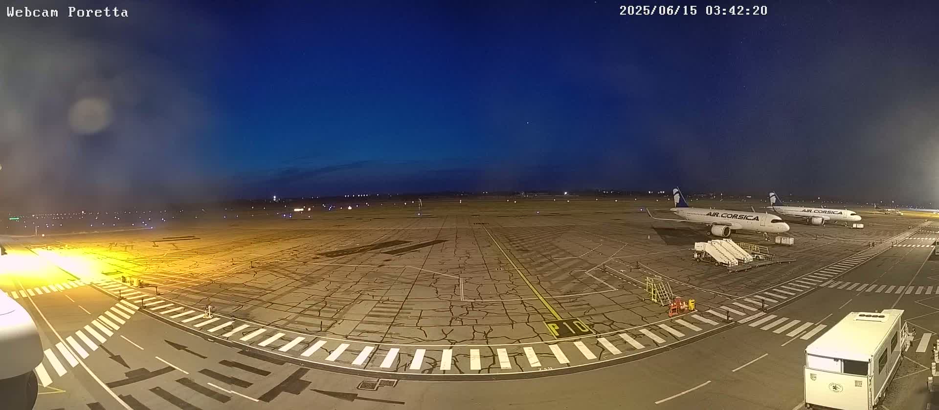 Aeroport Bastia Poretta Airport Live Cam BIA/LFKB - Bastia, Haute-Corse, Corse, France