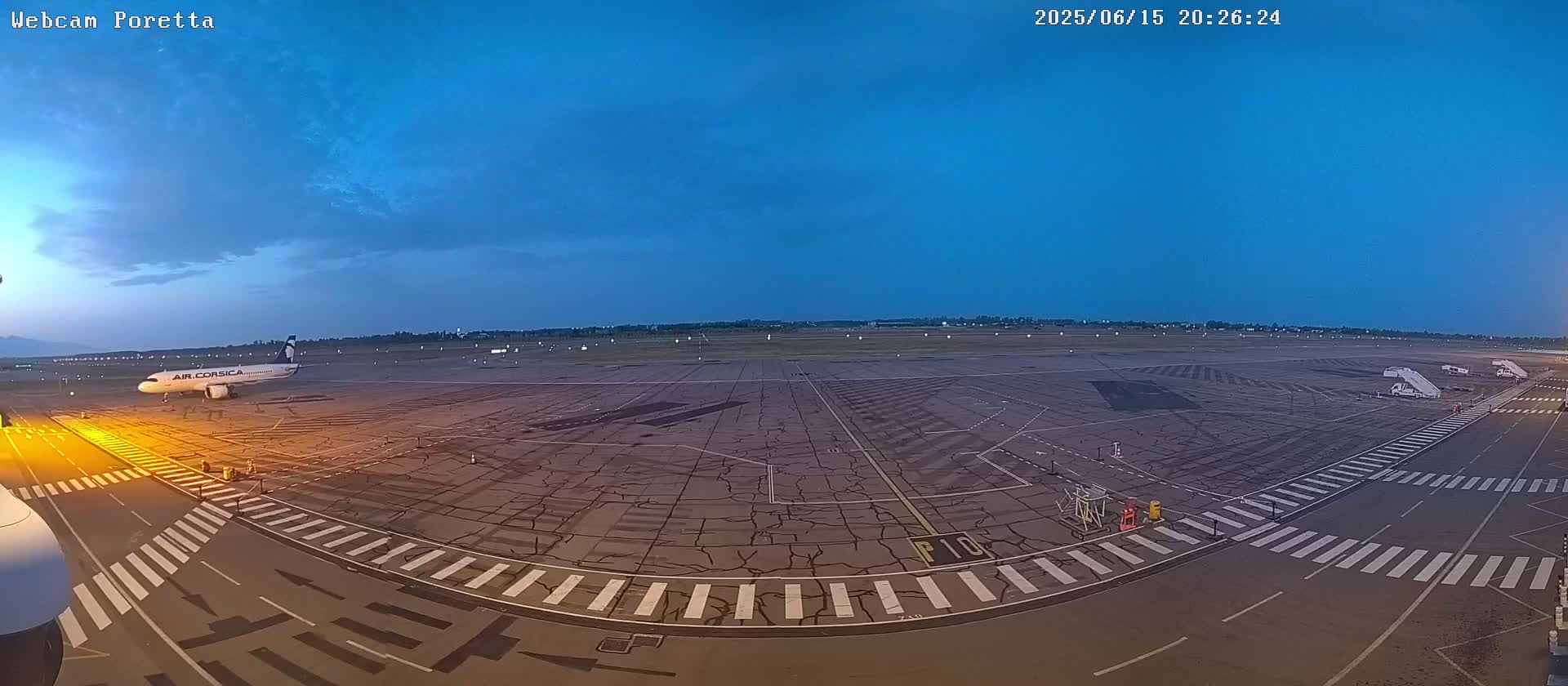 Aeroport Bastia Poretta Airport Live Cam BIA/LFKB - Bastia, Haute-Corse, Corse, France