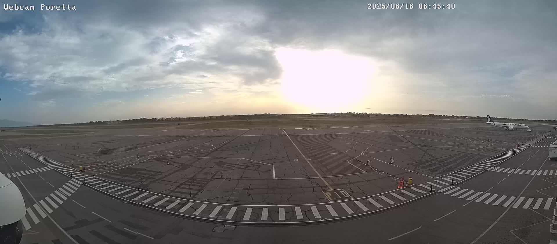 Aeroport Bastia Poretta Airport Live Cam BIA/LFKB - Bastia, Haute-Corse, Corse, France