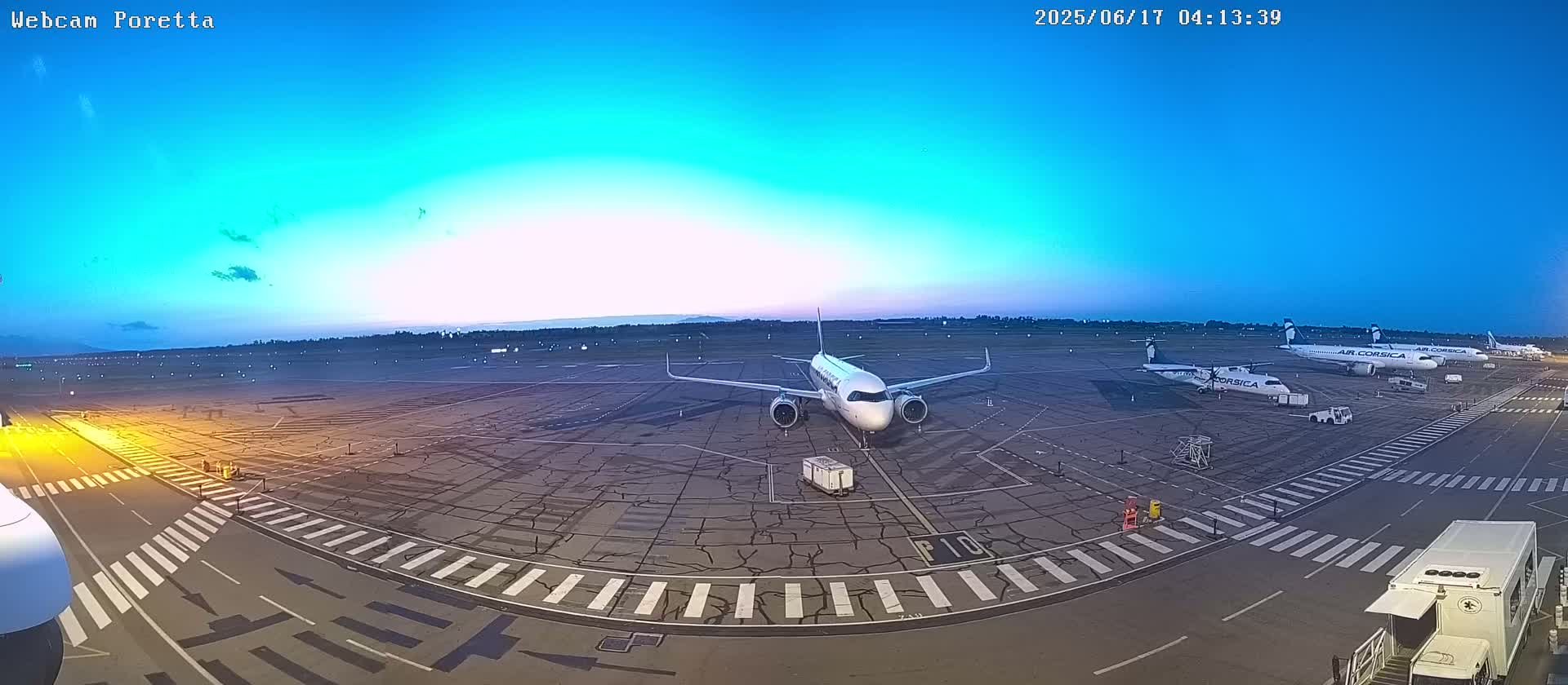 Aeroport Bastia Poretta Airport Live Cam BIA/LFKB - Bastia, Haute-Corse, Corse, France