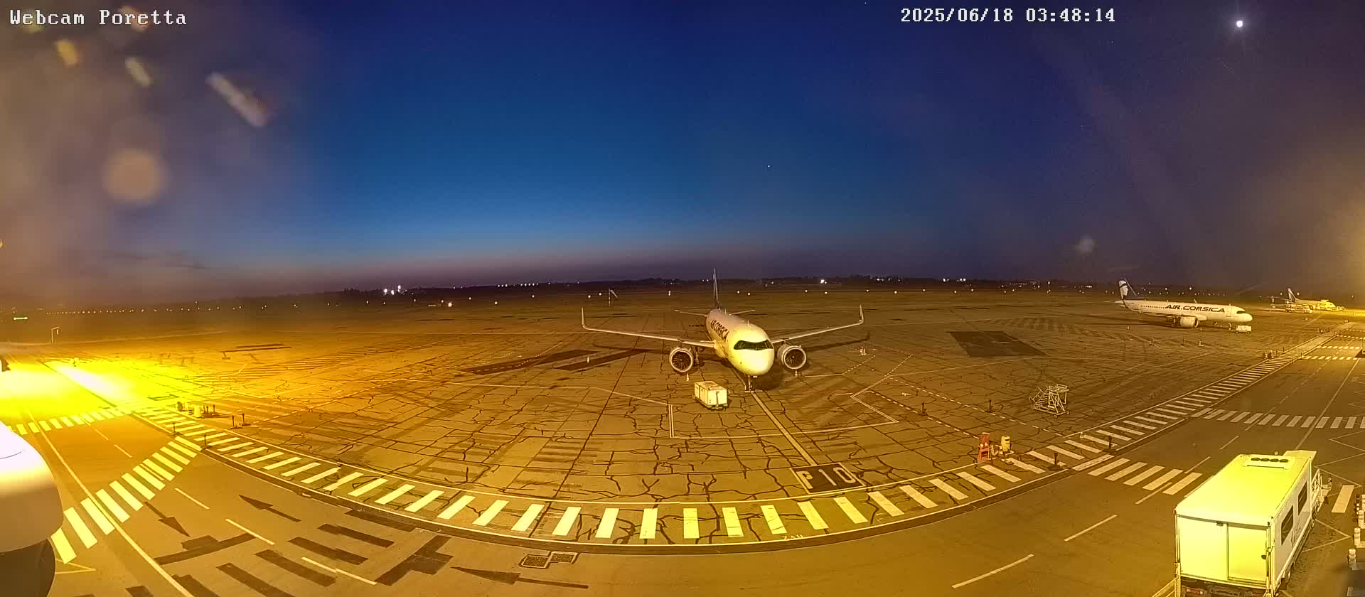 Aeroport Bastia Poretta Airport Live Cam BIA/LFKB - Bastia, Haute-Corse, Corse, France