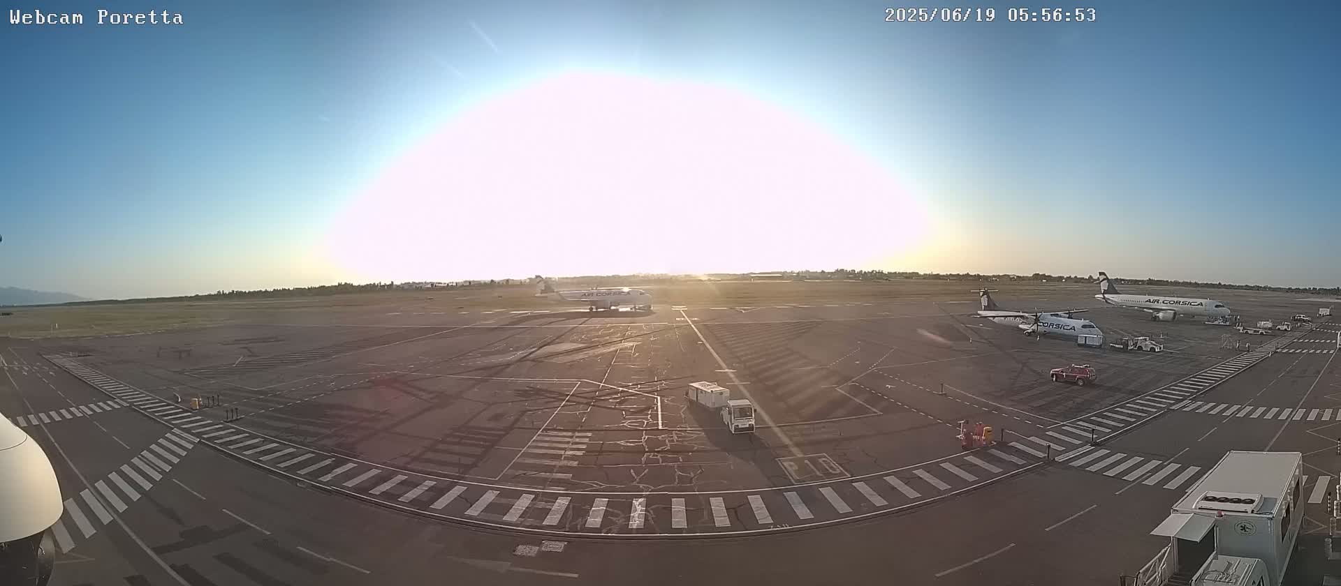 Aeroport Bastia Poretta Airport Live Cam BIA/LFKB - Bastia, Haute-Corse, Corse, France