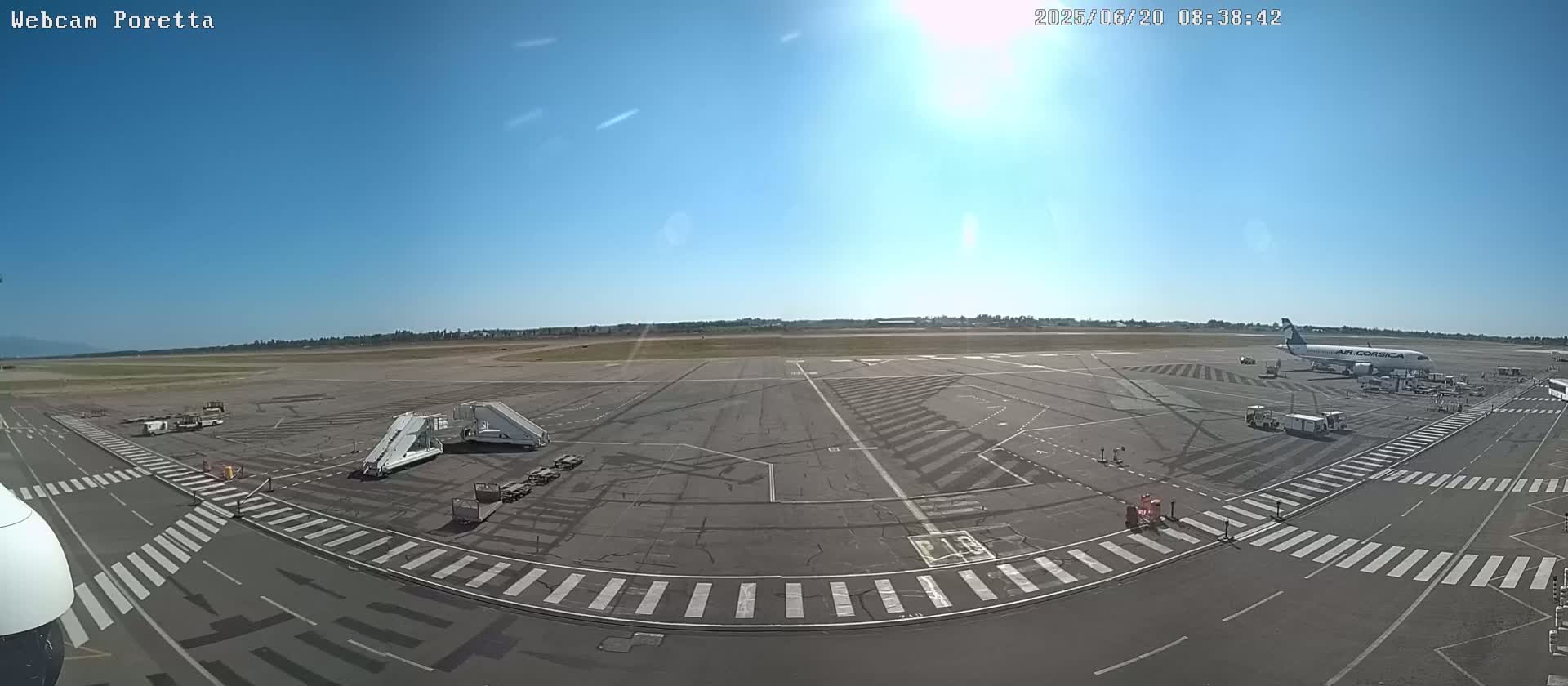 Aeroport Bastia Poretta Airport Live Cam BIA/LFKB - Bastia, Haute-Corse, Corse, France