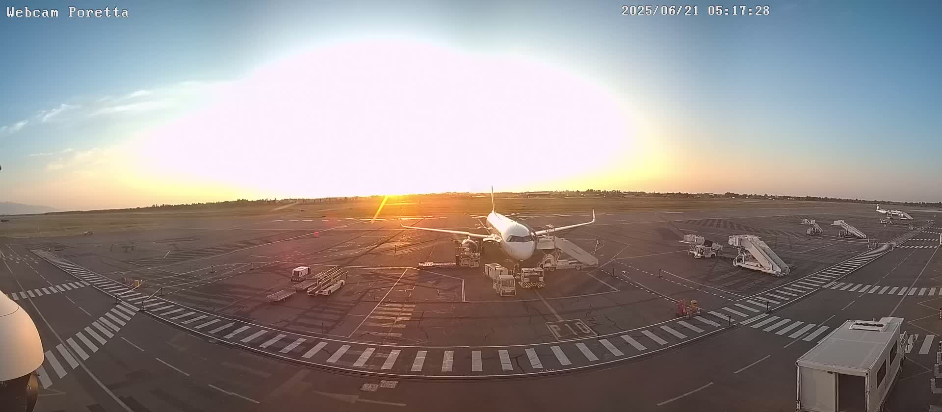 Aeroport Bastia Poretta Airport Live Cam BIA/LFKB - Bastia, Haute-Corse, Corse, France