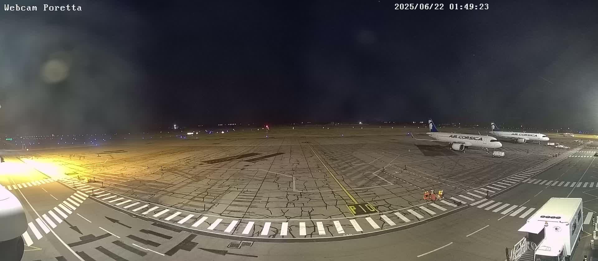 Aeroport Bastia Poretta Airport Live Cam BIA/LFKB - Bastia, Haute-Corse, Corse, France