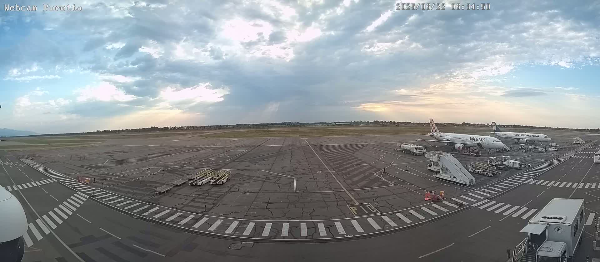 Aeroport Bastia Poretta Airport Live Cam BIA/LFKB - Bastia, Haute-Corse, Corse, France