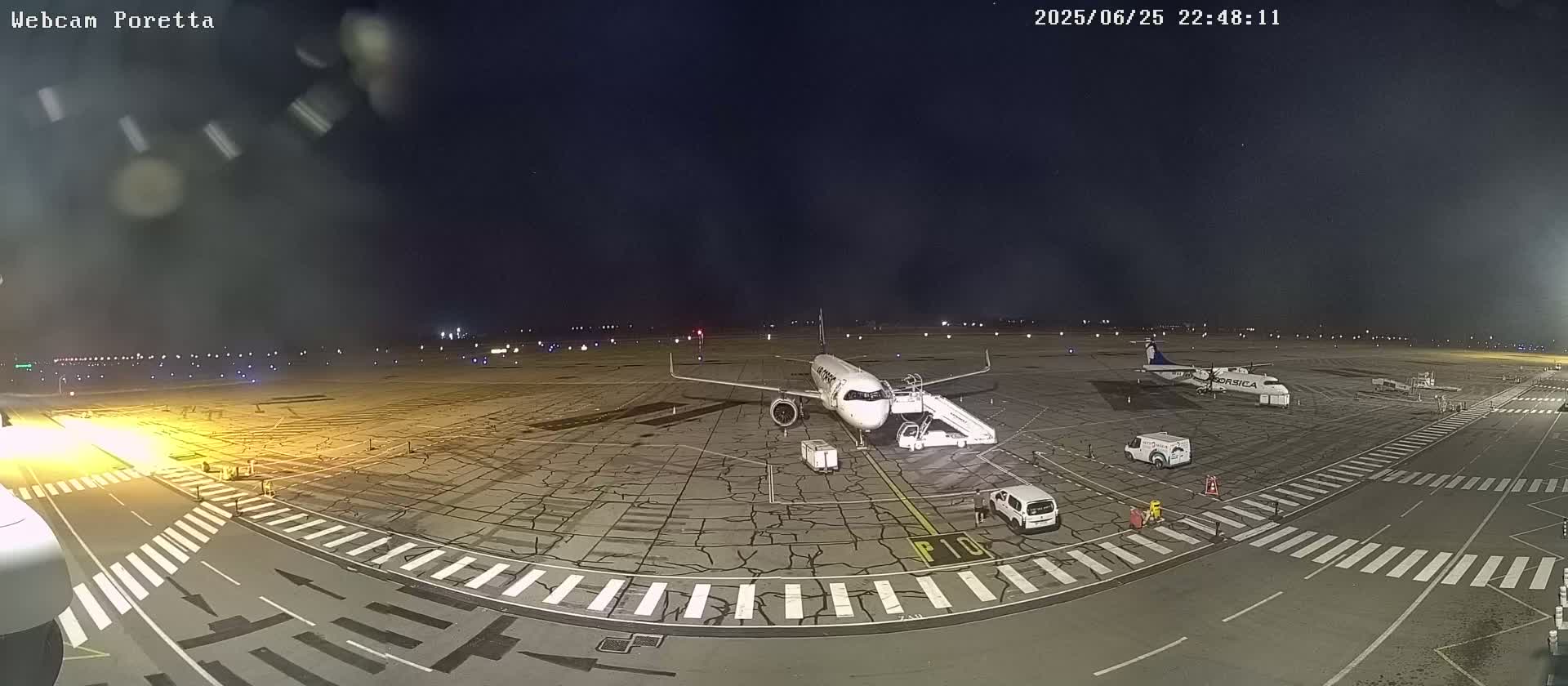Aeroport Bastia Poretta Airport Live Cam BIA/LFKB - Bastia, Haute-Corse, Corse, France