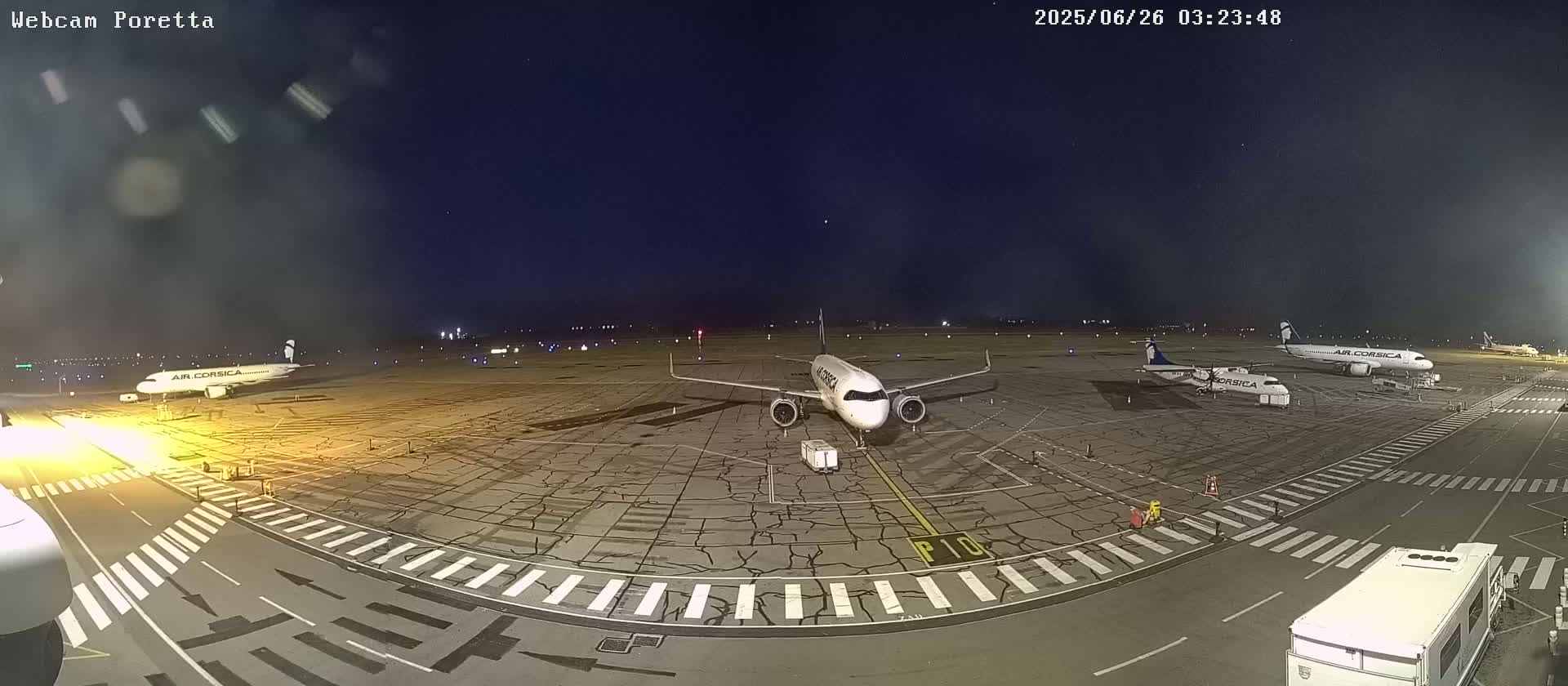 Aeroport Bastia Poretta Airport Live Cam BIA/LFKB - Bastia, Haute-Corse, Corse, France