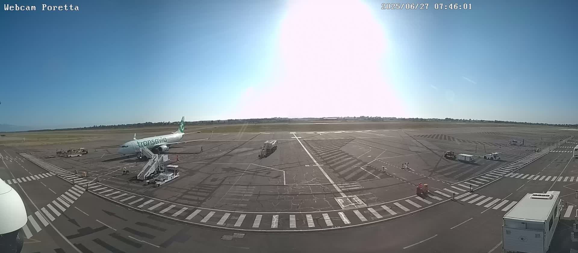 Aeroport Bastia Poretta Airport Live Cam BIA/LFKB - Bastia, Haute-Corse, Corse, France