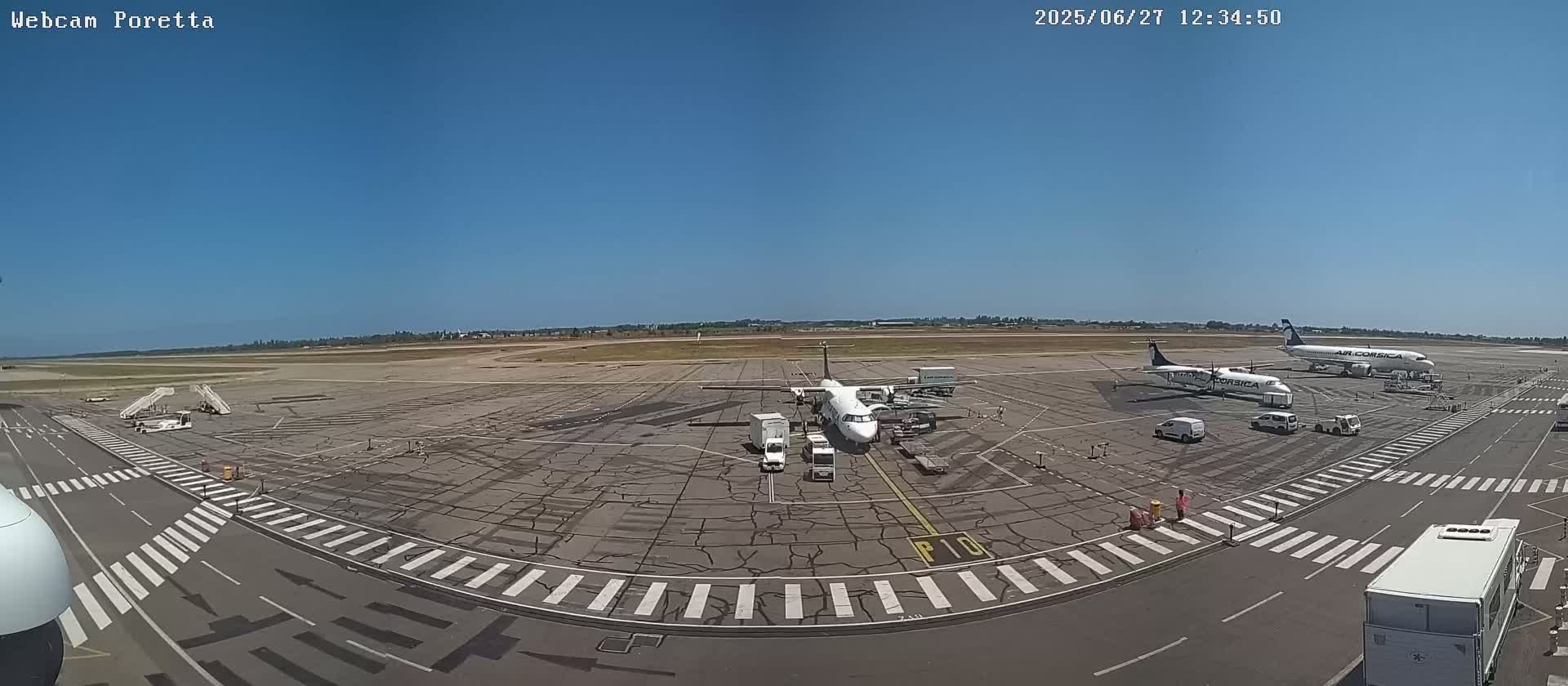 Aeroport Bastia Poretta Airport Live Cam BIA/LFKB - Bastia, Haute-Corse, Corse, France