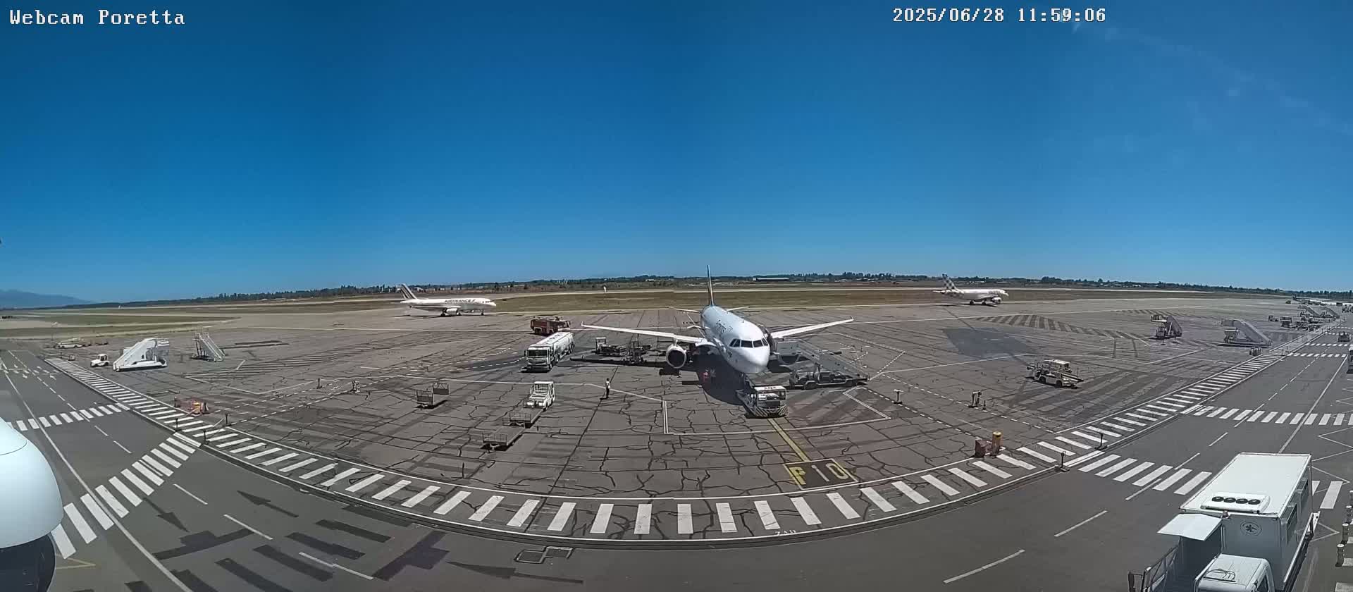 Aeroport Bastia Poretta Airport Live Cam BIA/LFKB - Bastia, Haute-Corse, Corse, France