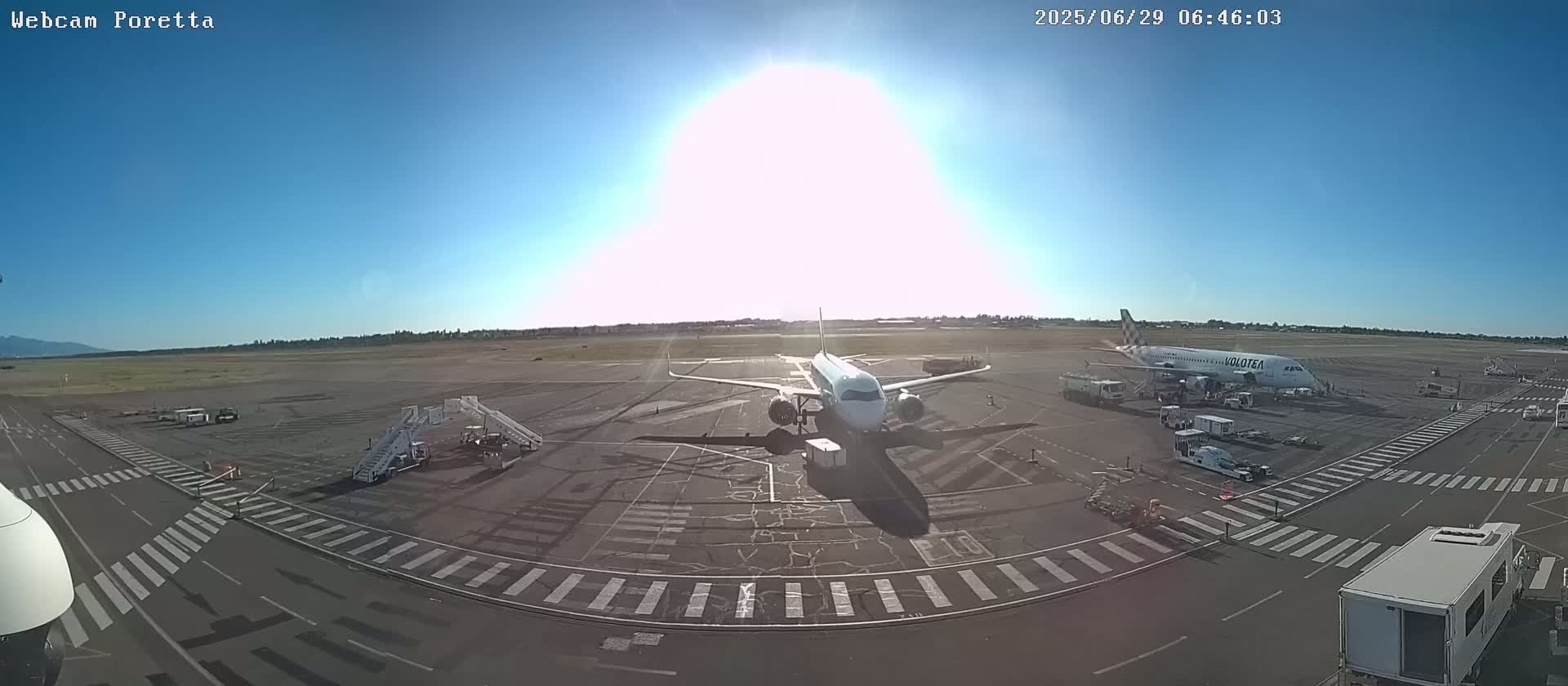 Aeroport Bastia Poretta Airport Live Cam BIA/LFKB - Bastia, Haute-Corse, Corse, France