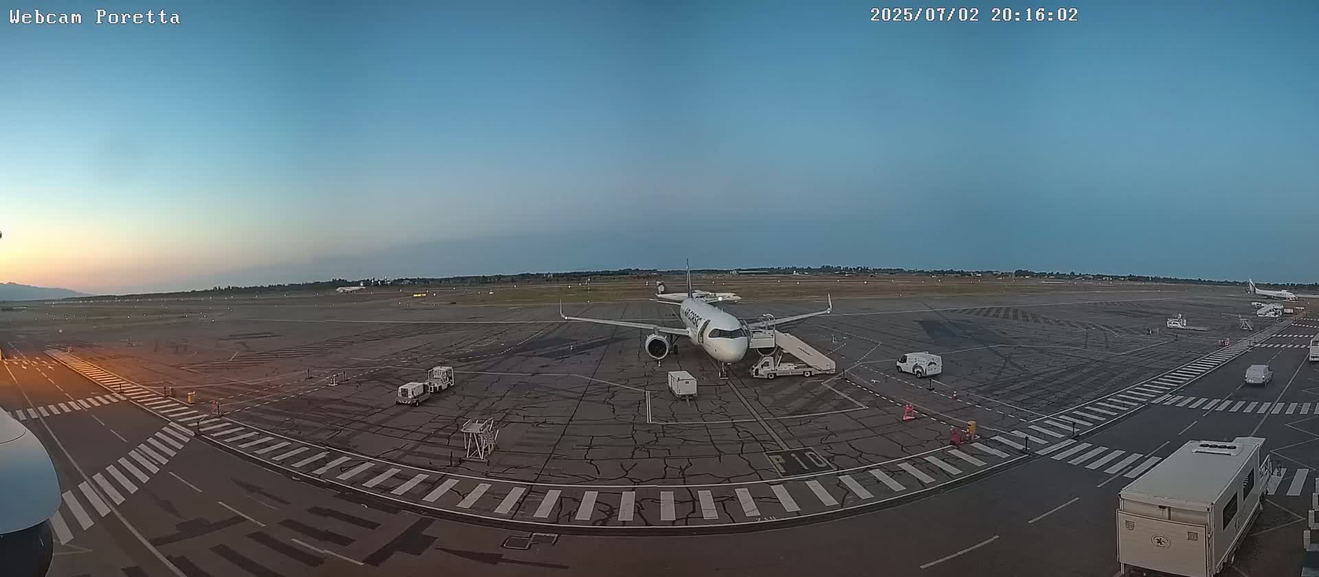 Aeroport Bastia Poretta Airport Live Cam BIA/LFKB - Bastia, Haute-Corse, Corse, France