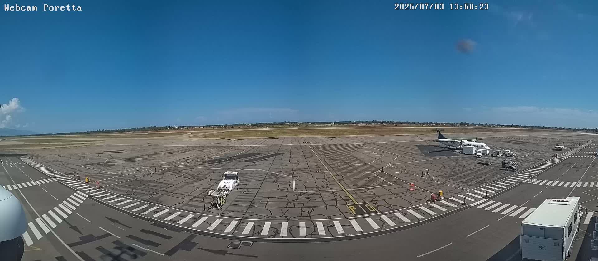 Aeroport Bastia Poretta Airport Live Cam BIA/LFKB - Bastia, Haute-Corse, Corse, France