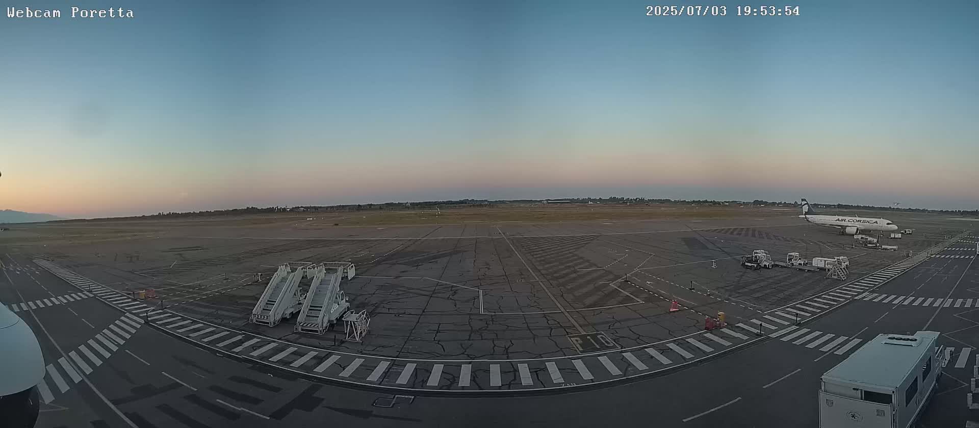 Aeroport Bastia Poretta Airport Live Cam BIA/LFKB - Bastia, Haute-Corse, Corse, France