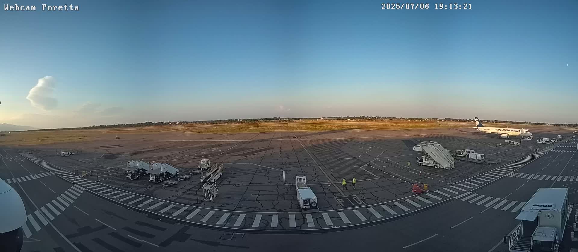 Aeroport Bastia Poretta Airport Live Cam BIA/LFKB - Bastia, Haute-Corse, Corse, France