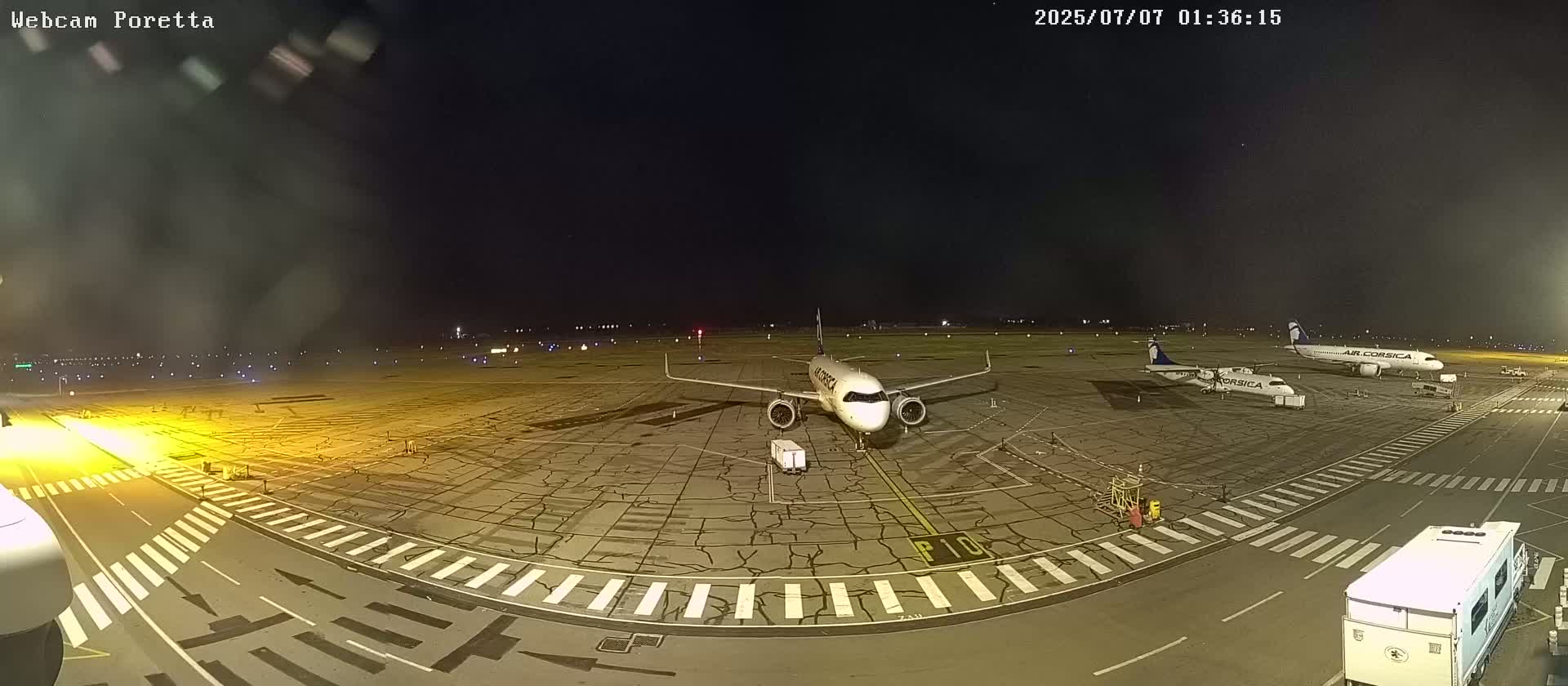 Aeroport Bastia Poretta Airport Live Cam BIA/LFKB - Bastia, Haute-Corse, Corse, France