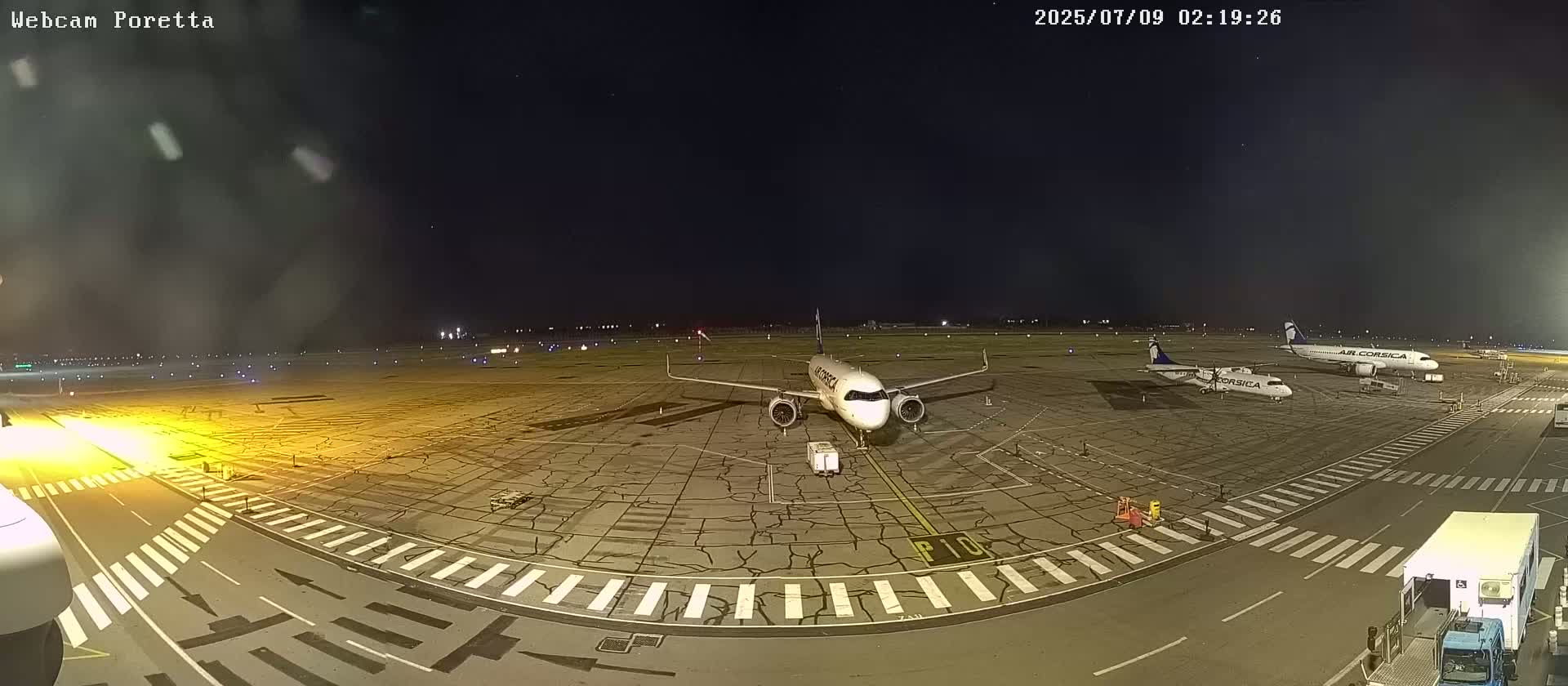 Aeroport Bastia Poretta Airport Live Cam BIA/LFKB - Bastia, Haute-Corse, Corse, France