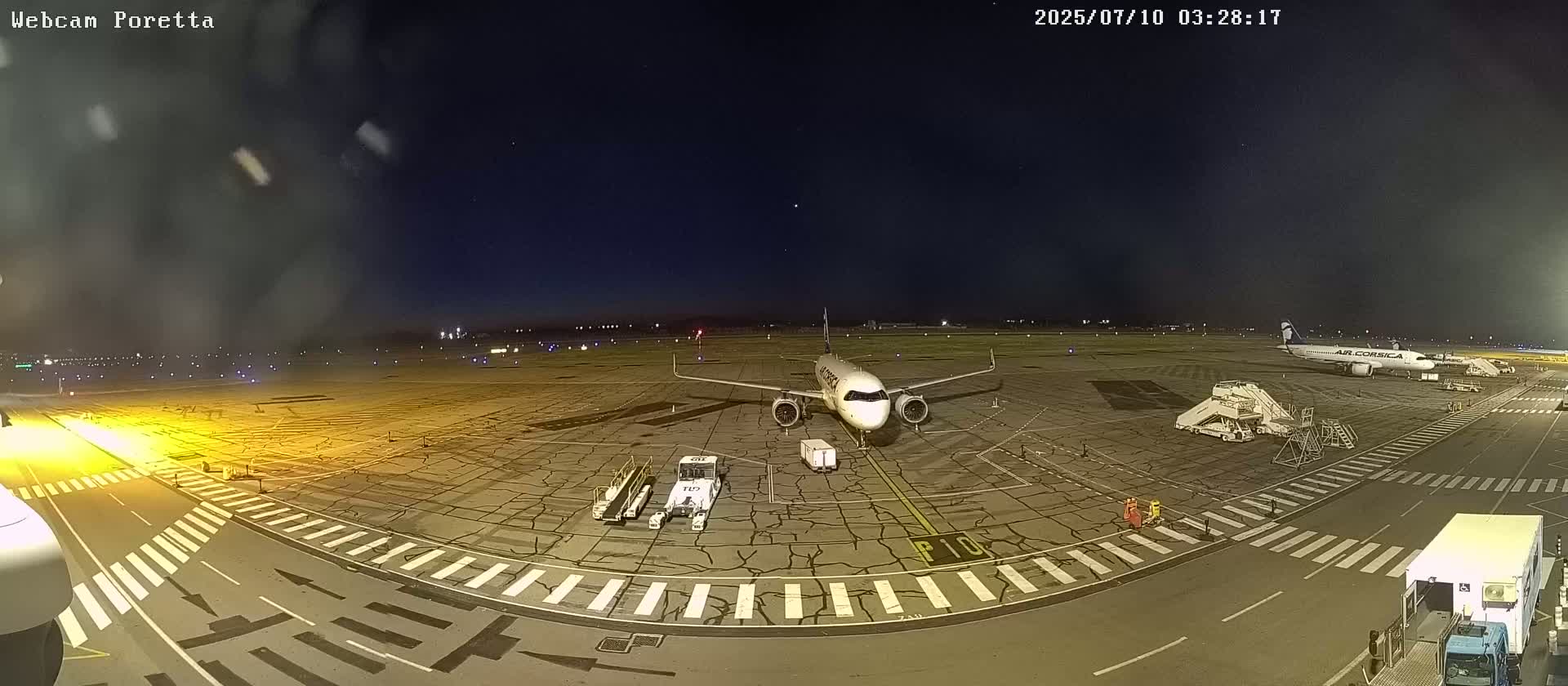 Aeroport Bastia Poretta Airport Live Cam BIA/LFKB - Bastia, Haute-Corse, Corse, France