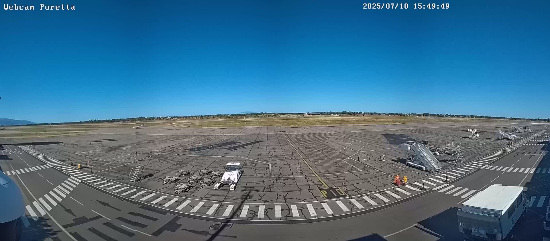 Aeroport Bastia Poretta Airport Live Cam BIA/LFKB - Bastia, Haute-Corse, Corse, France