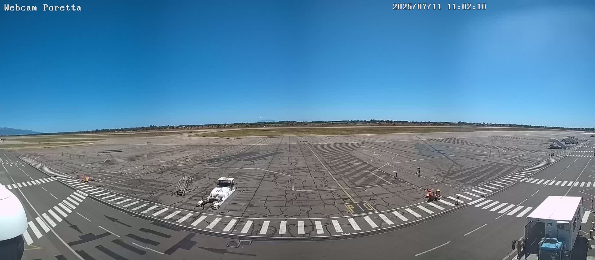 Aeroport Bastia Poretta Airport Live Cam BIA/LFKB - Bastia, Haute-Corse, Corse, France