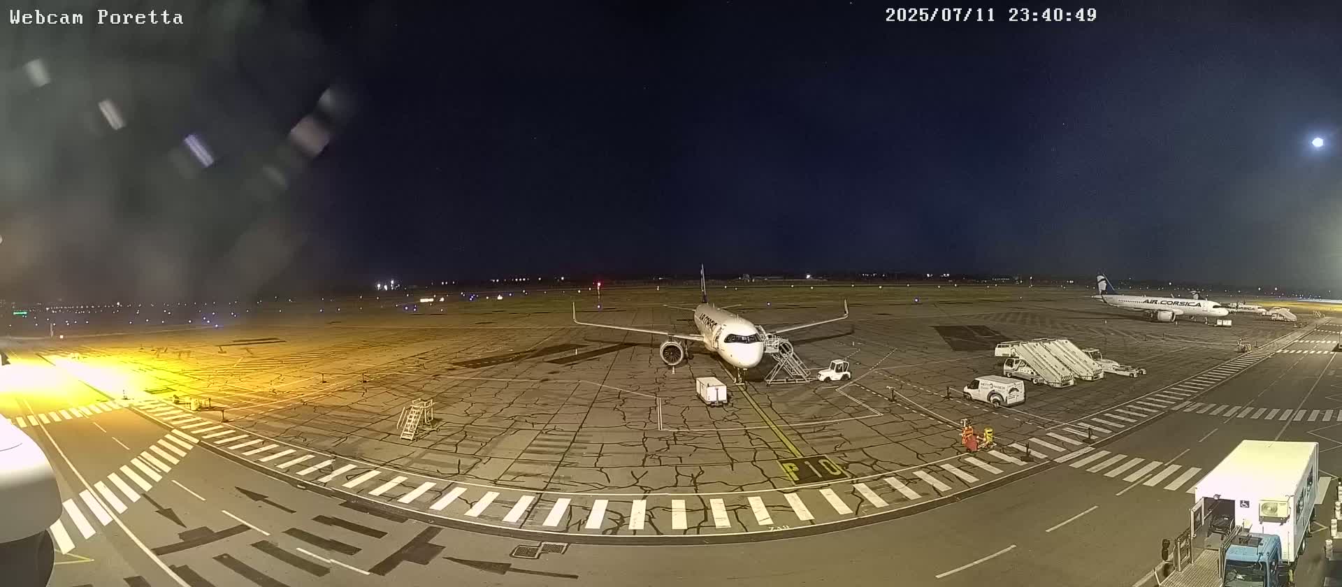 Aeroport Bastia Poretta Airport Live Cam BIA/LFKB - Bastia, Haute-Corse, Corse, France