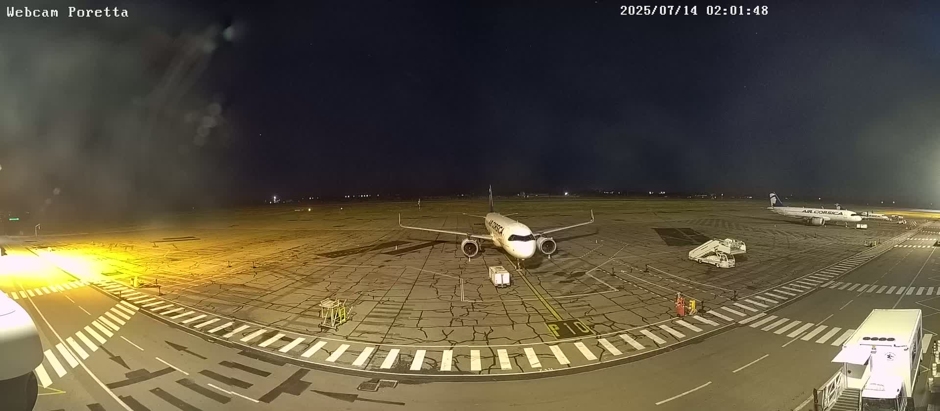 Aeroport Bastia Poretta Airport Live Cam BIA/LFKB - Bastia, Haute-Corse, Corse, France