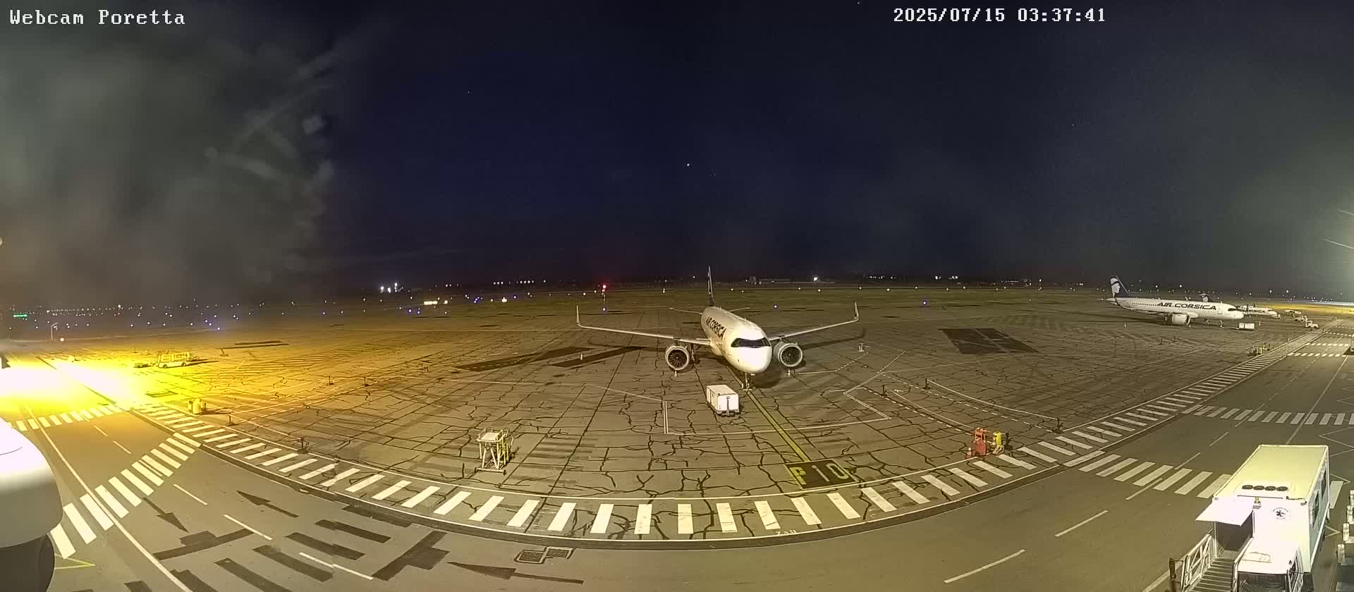 Aeroport Bastia Poretta Airport Live Cam BIA/LFKB - Bastia, Haute-Corse, Corse, France