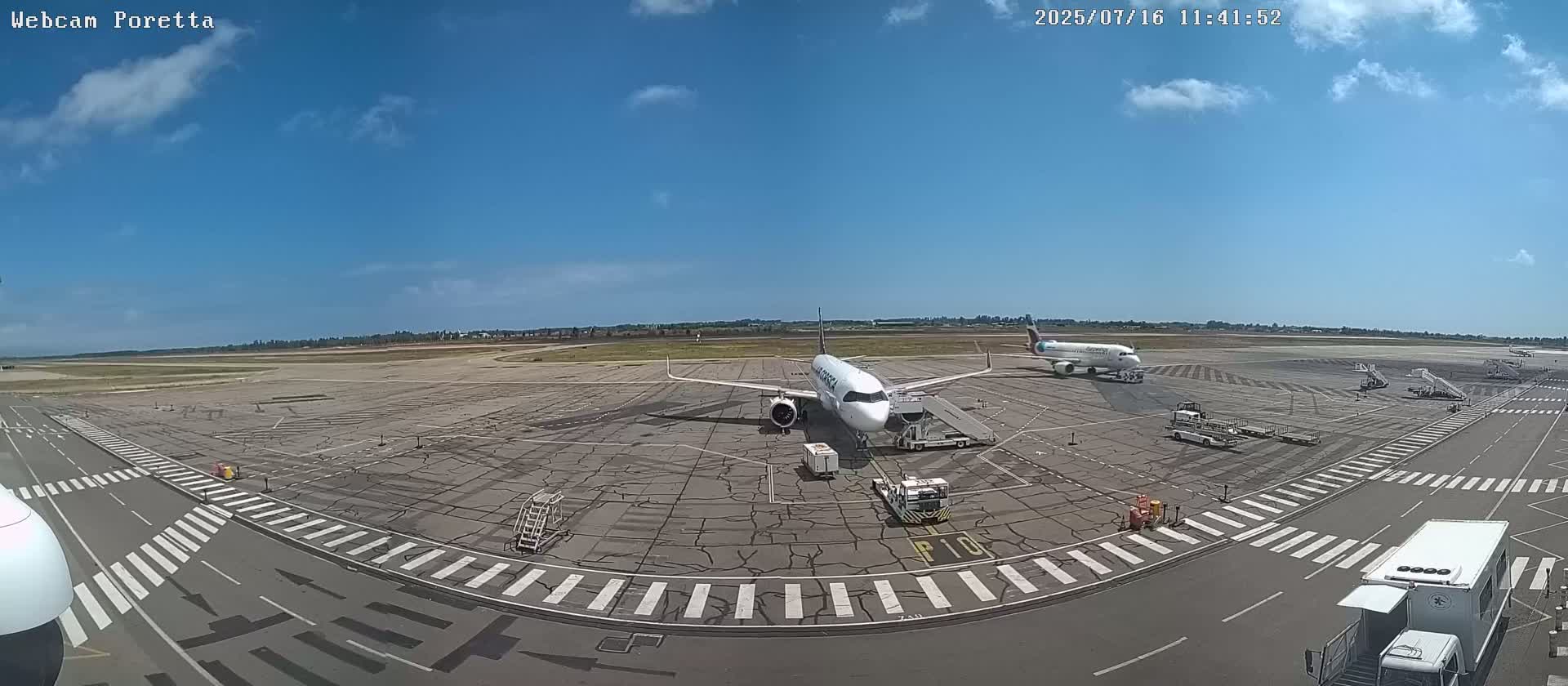 Aeroport Bastia Poretta Airport Live Cam BIA/LFKB - Bastia, Haute-Corse, Corse, France