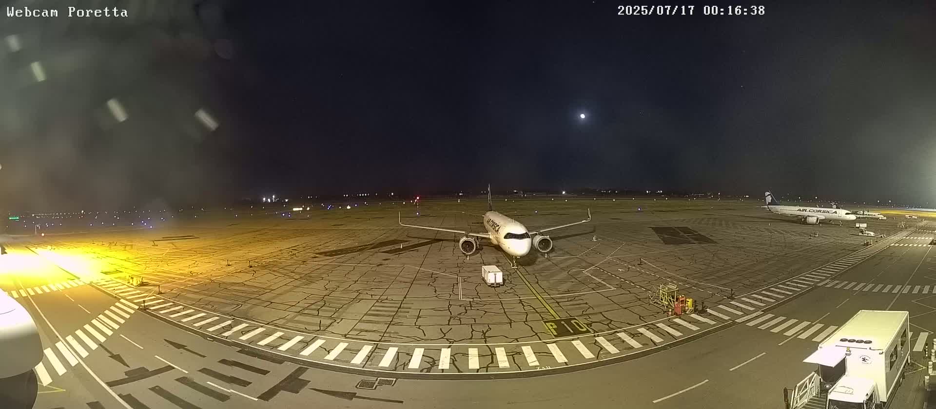 Aeroport Bastia Poretta Airport Live Cam BIA/LFKB - Bastia, Haute-Corse, Corse, France