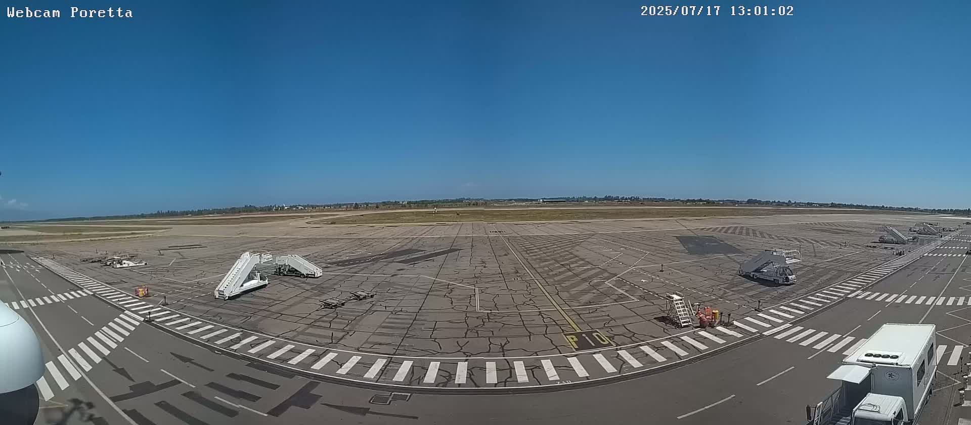 Aeroport Bastia Poretta Airport Live Cam BIA/LFKB - Bastia, Haute-Corse, Corse, France