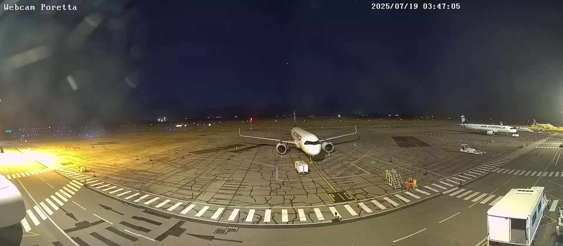 Aeroport Bastia Poretta Airport Live Cam BIA/LFKB - Bastia, Haute-Corse, Corse, France