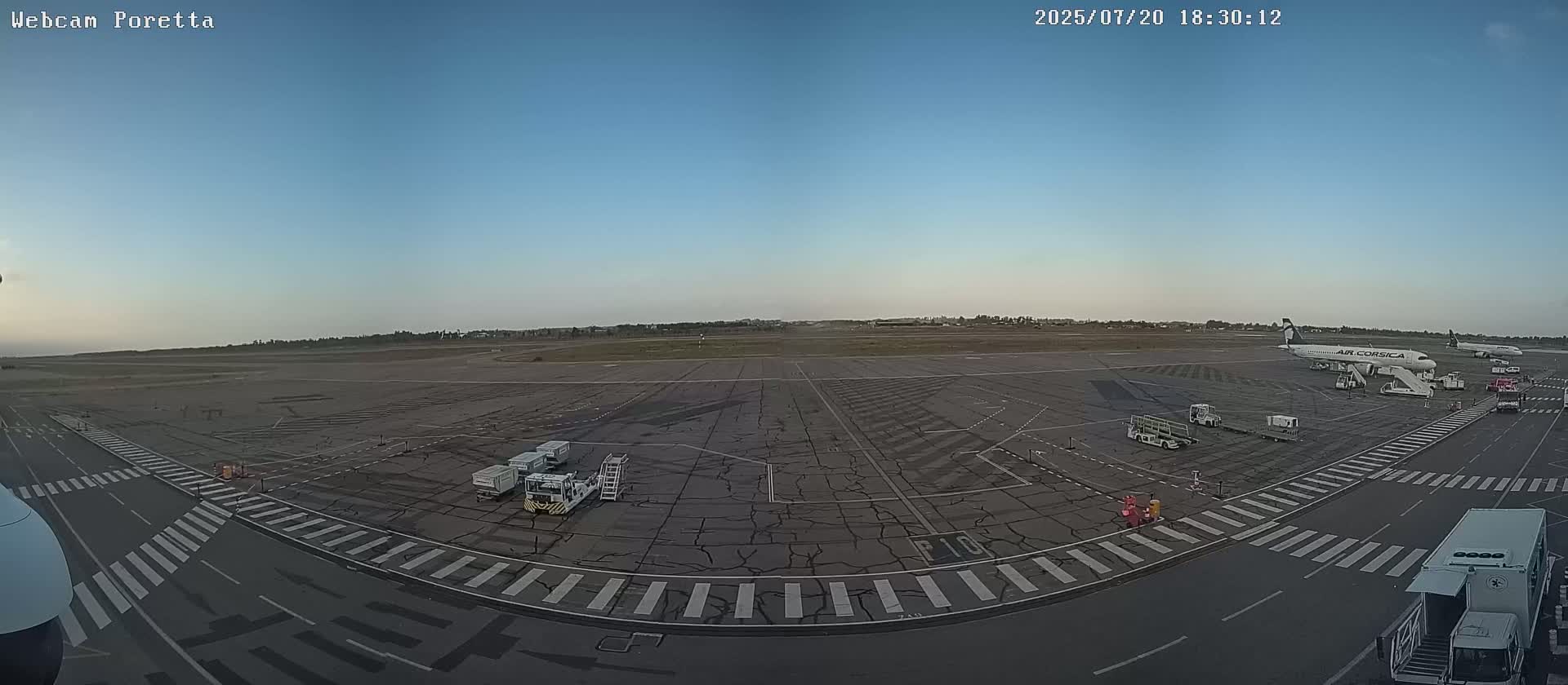 Aeroport Bastia Poretta Airport Live Cam BIA/LFKB - Bastia, Haute-Corse, Corse, France