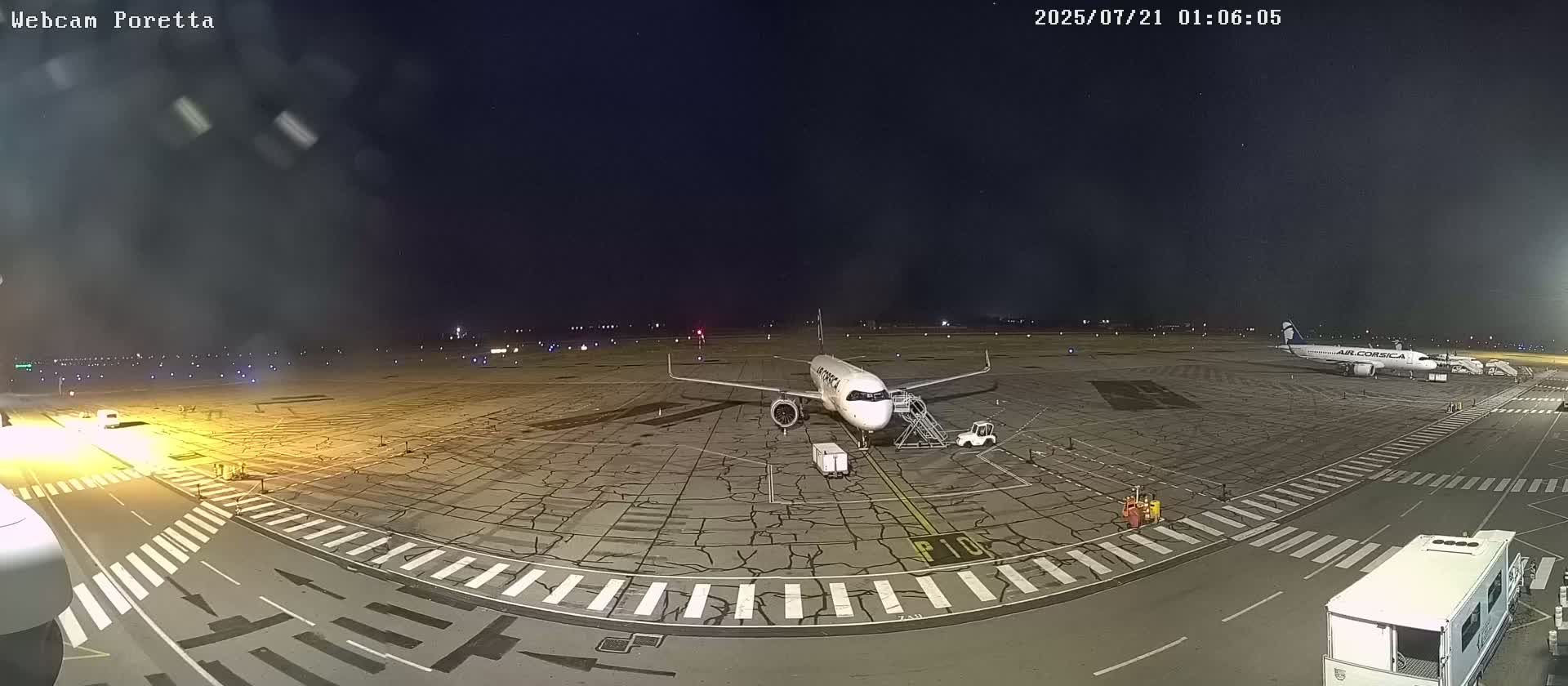 Aeroport Bastia Poretta Airport Live Cam BIA/LFKB - Bastia, Haute-Corse, Corse, France