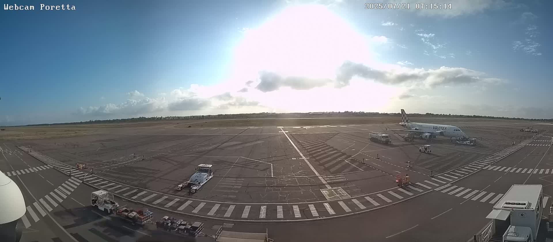Aeroport Bastia Poretta Airport Live Cam BIA/LFKB - Bastia, Haute-Corse, Corse, France